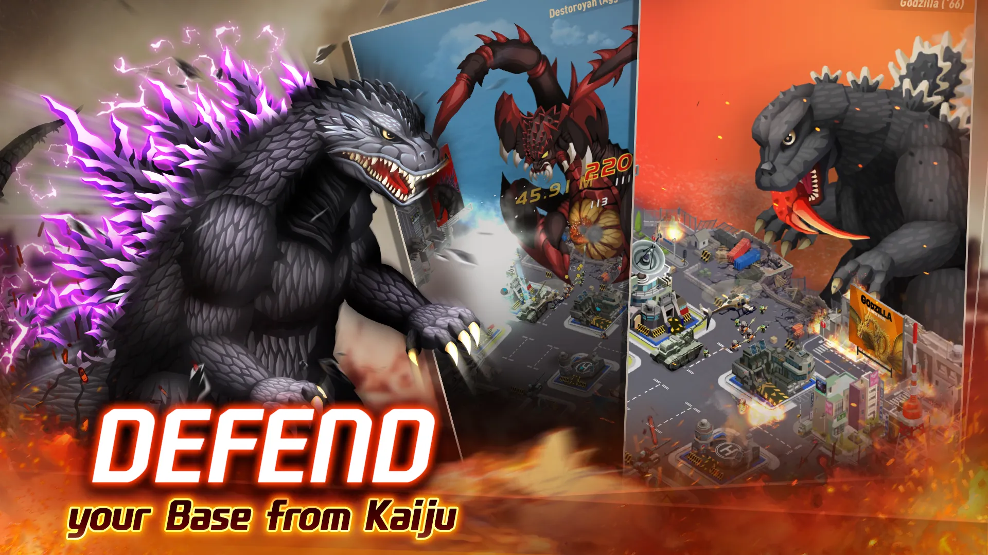 Godzilla Defense Force | Indus Appstore | Screenshot