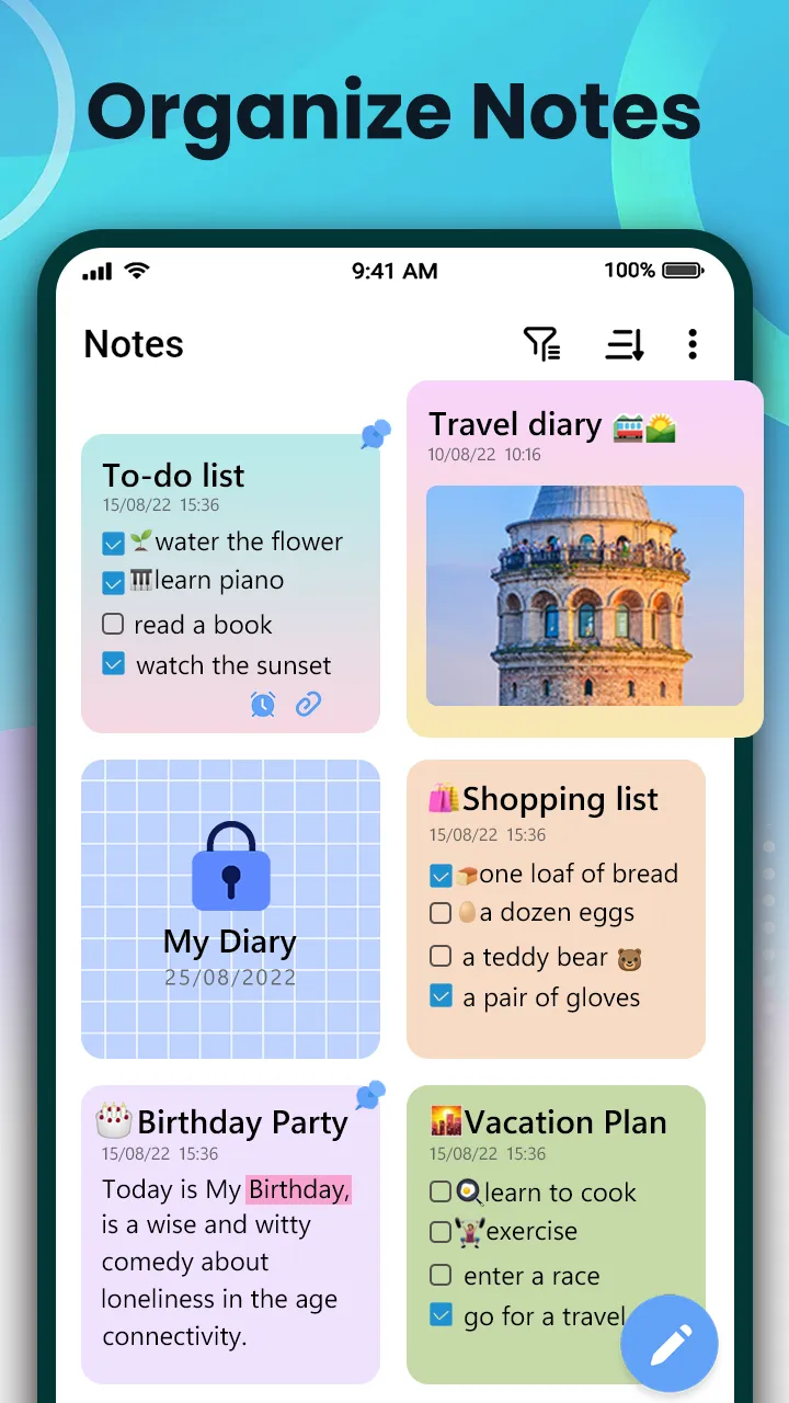 Notepad - Notes, Easy Notebook | Indus Appstore | Screenshot