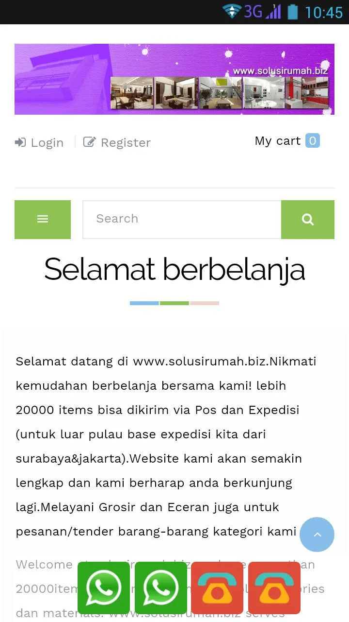 www.solusirumah.biz - bahan ba | Indus Appstore | Screenshot