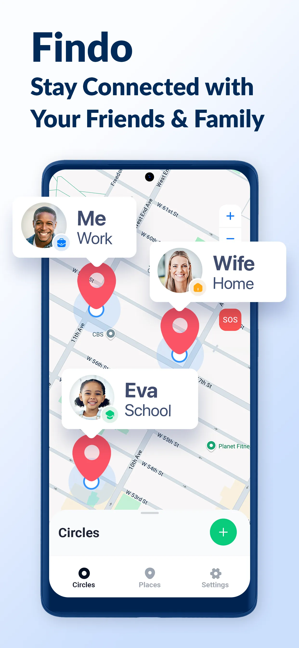 Findo: Find my Friends, Phone | Indus Appstore | Screenshot
