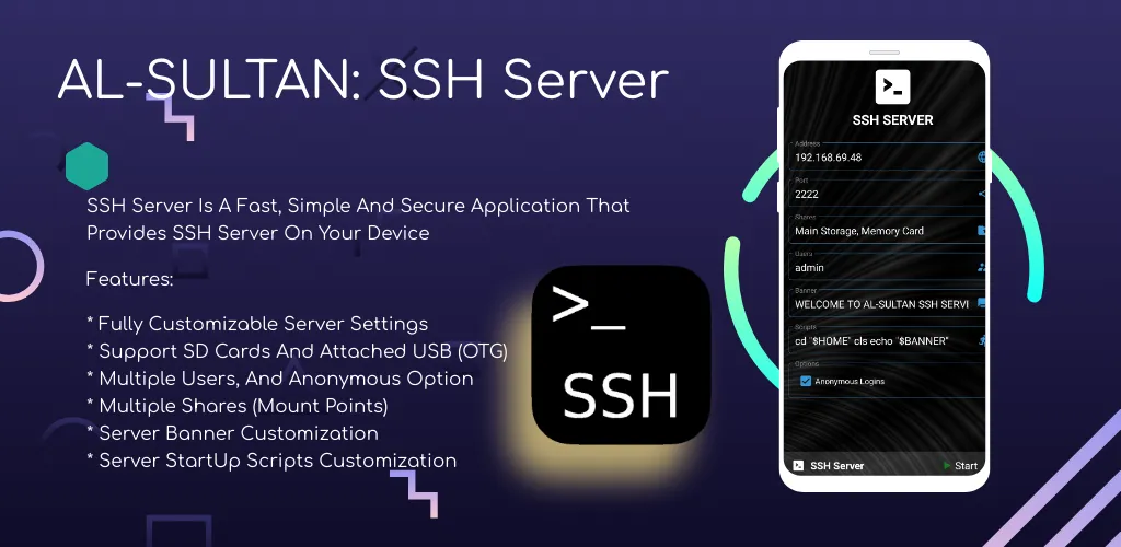 SSH Server | Indus Appstore | Screenshot