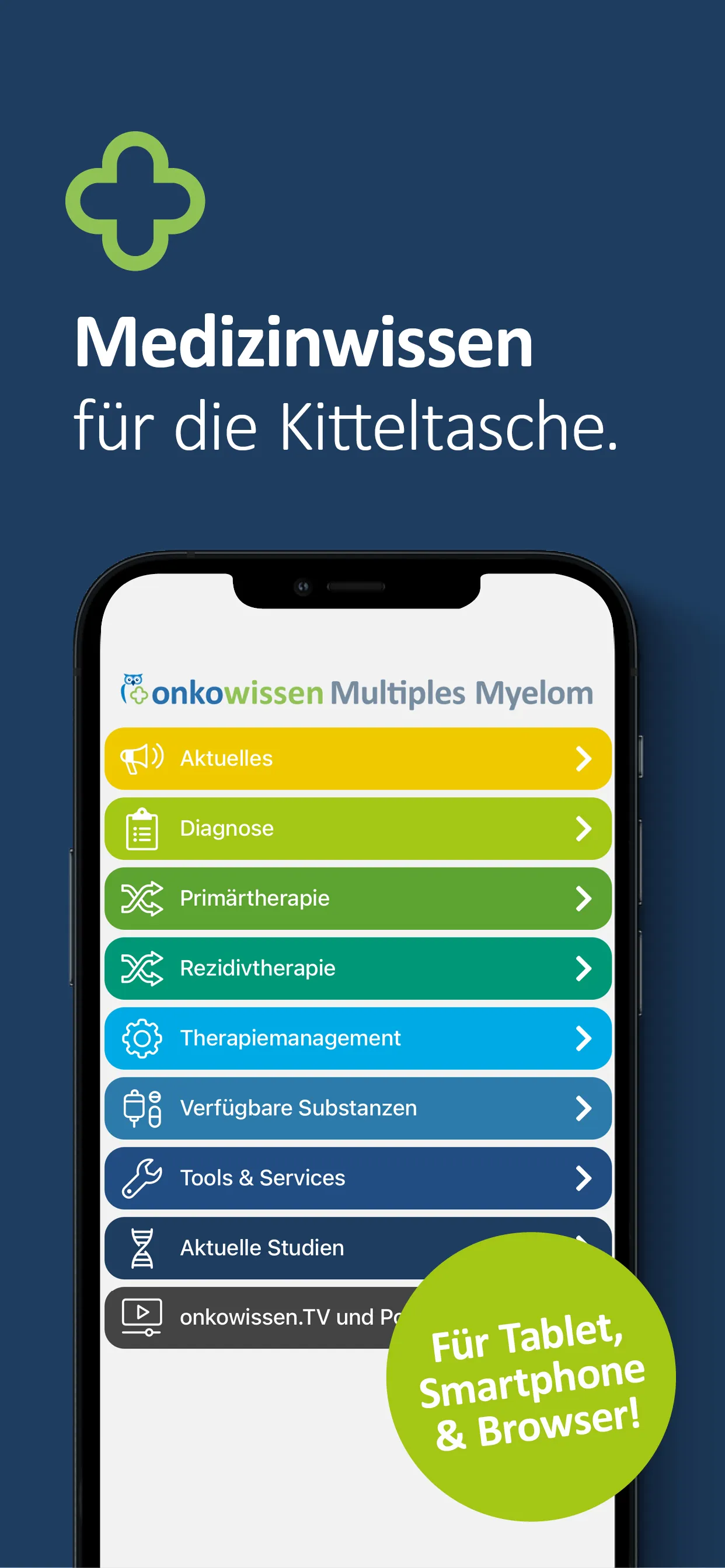 Multiples Myelom onkowissen | Indus Appstore | Screenshot