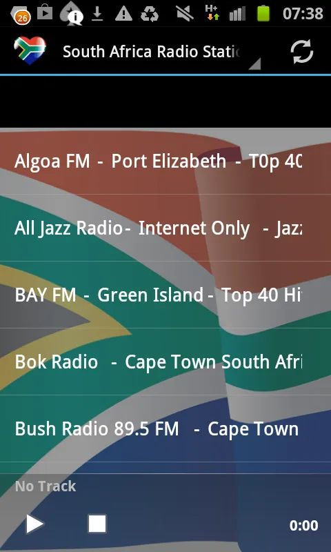 South African Radio Music News | Indus Appstore | Screenshot