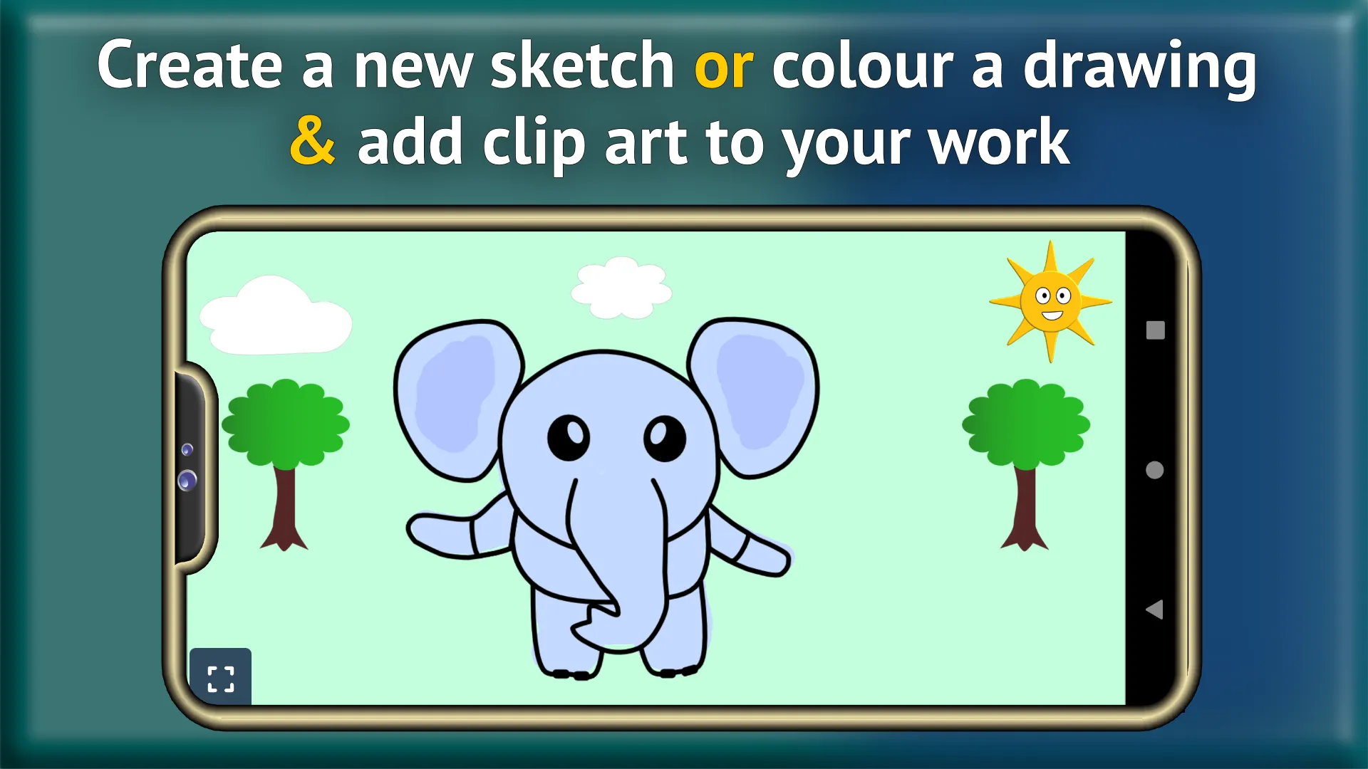 Colouring Book & Sketch Book | Indus Appstore | Screenshot