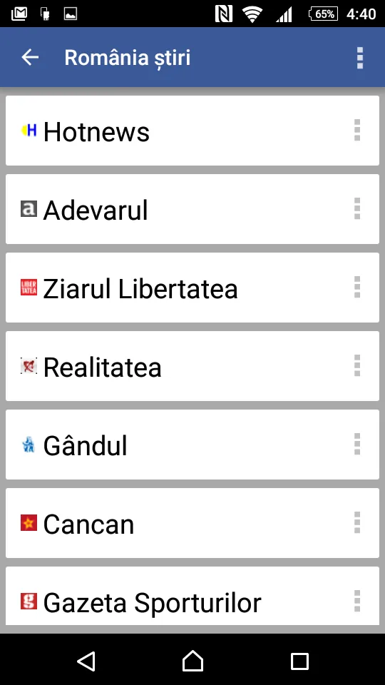 Romania News | Indus Appstore | Screenshot