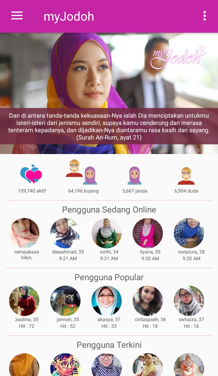 myJodoh-Cari Jodoh Lebih Cepat | Indus Appstore | Screenshot