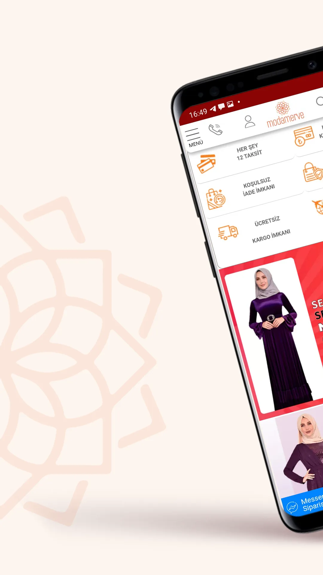 ModaMerve : Tesettür Giyim | Indus Appstore | Screenshot