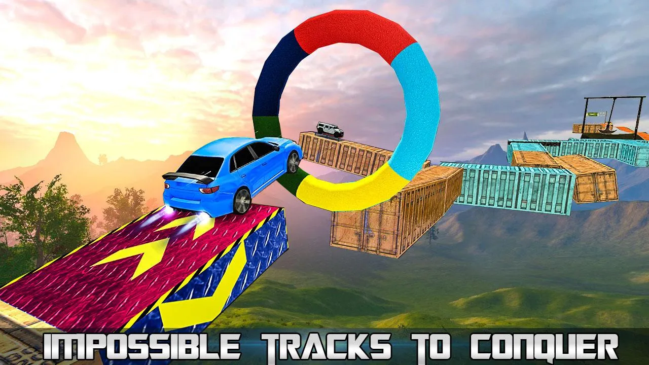 Impossible Car Stunts | Indus Appstore | Screenshot