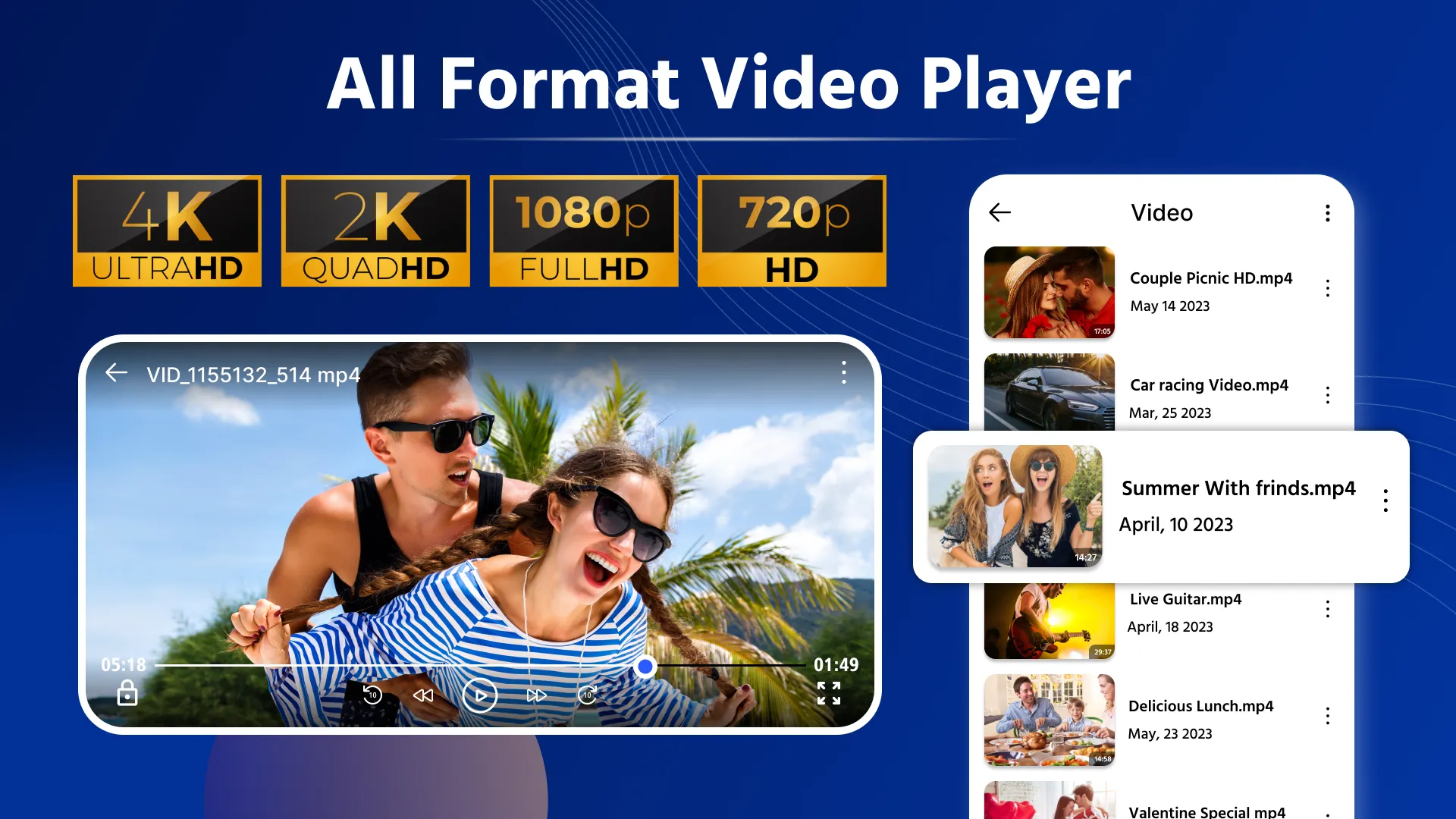 Full HD Video Player | Indus Appstore | Screenshot