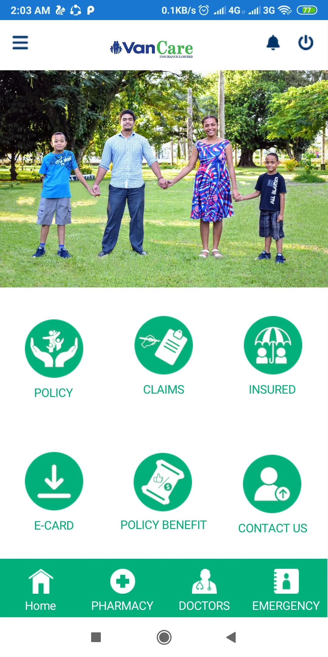 Vancare Insurance on Mobile | Indus Appstore | Screenshot