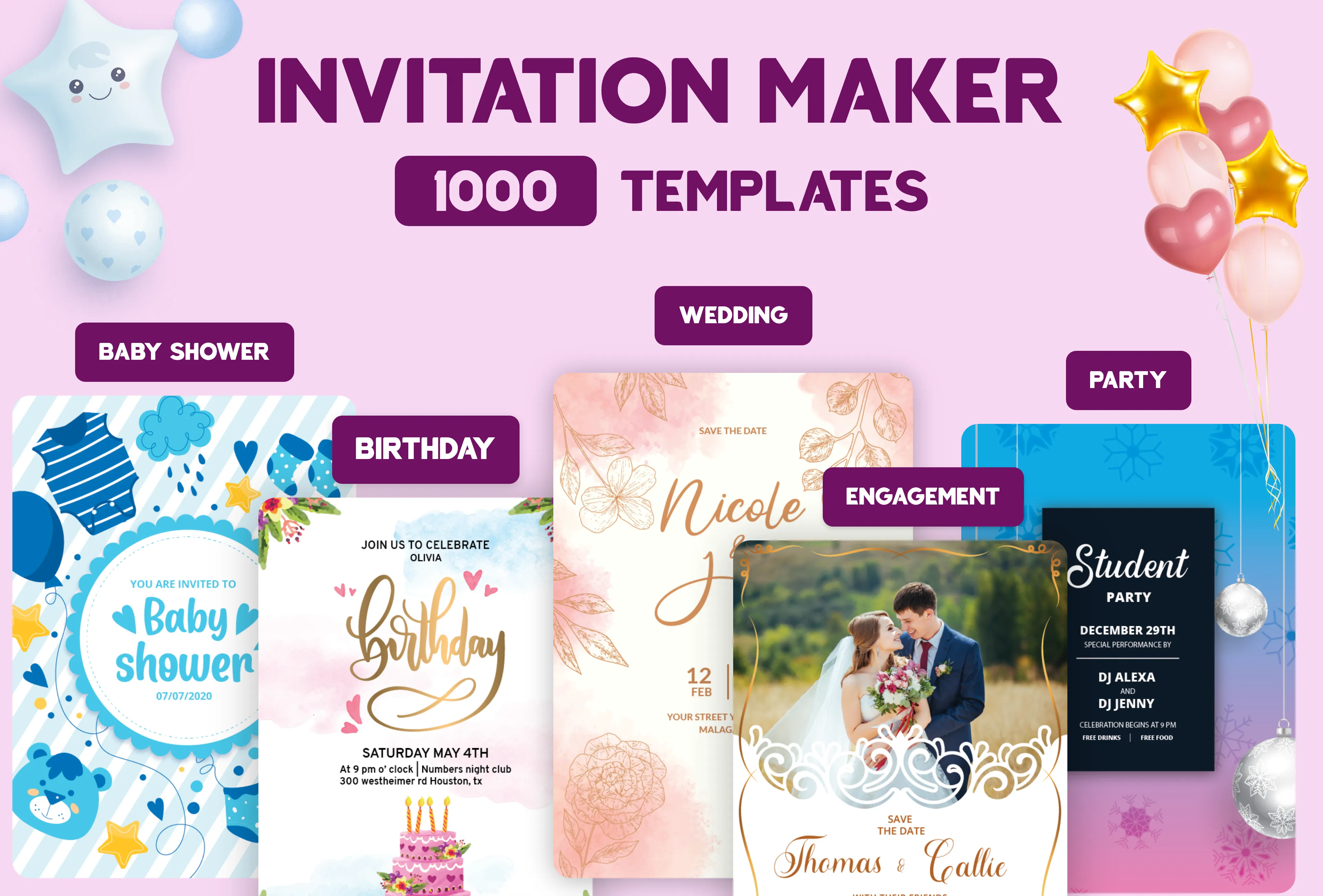 Invitation Maker - Invite Card | Indus Appstore | Screenshot