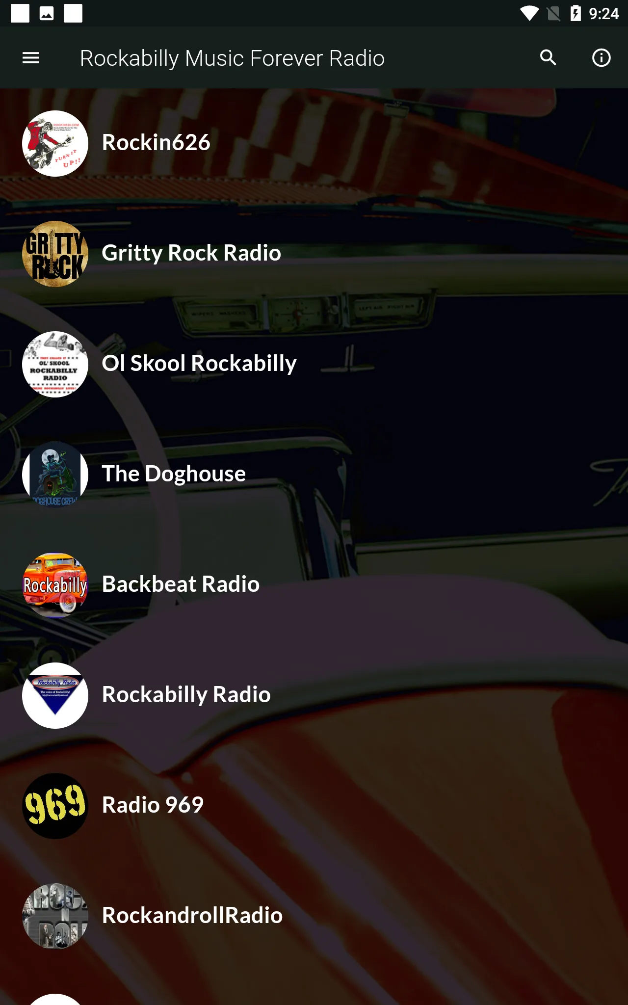 Rockabilly Music Forever Radio | Indus Appstore | Screenshot