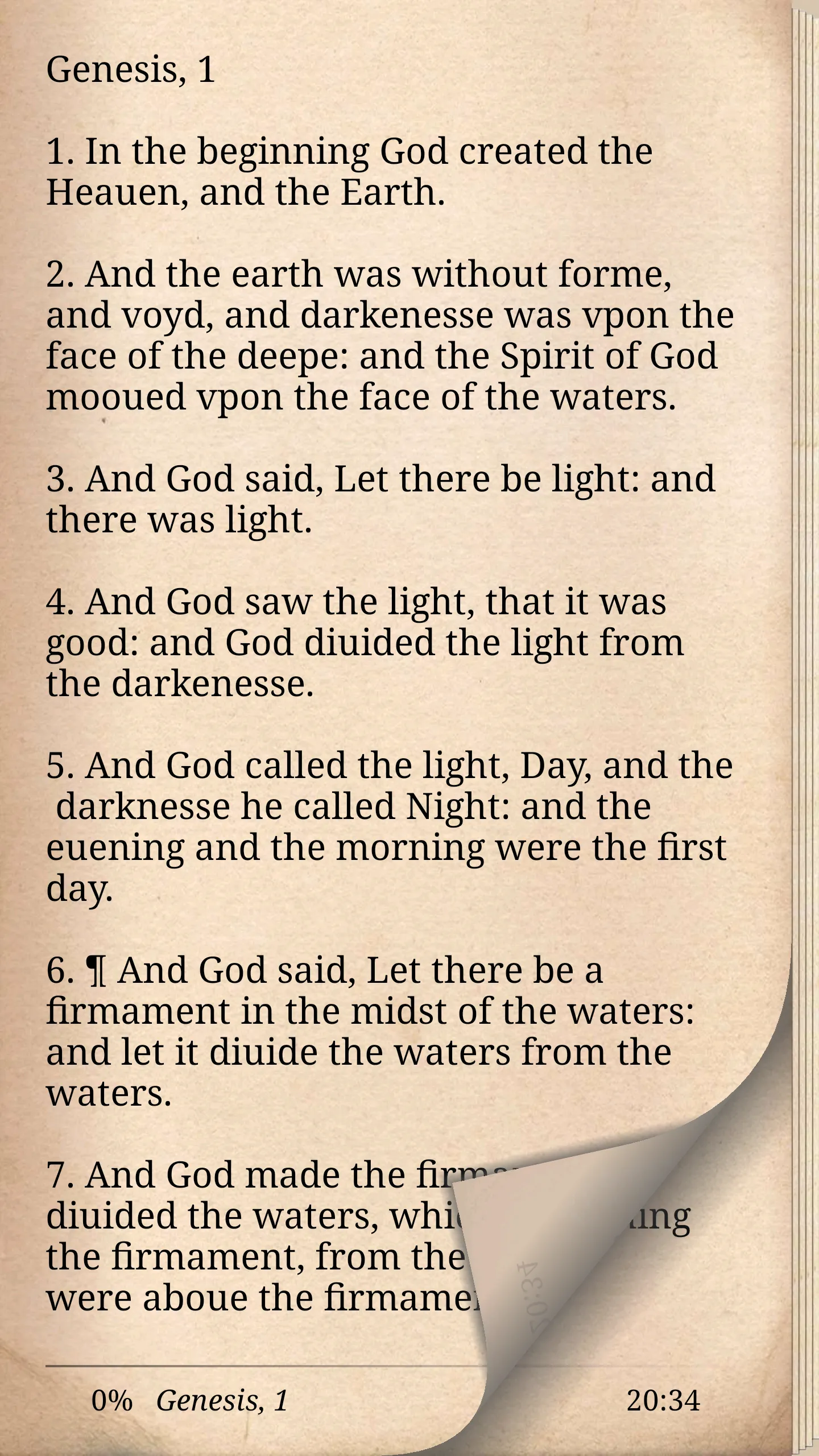 1611 King James Bible Version | Indus Appstore | Screenshot