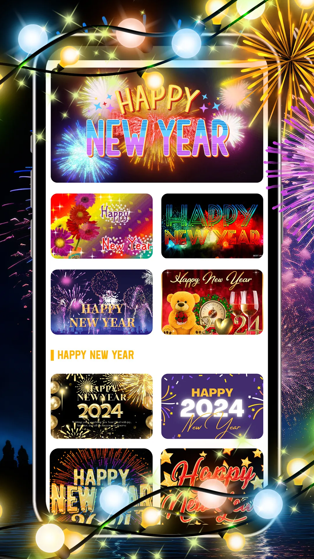 Happy New Year Stickers 2024 | Indus Appstore | Screenshot