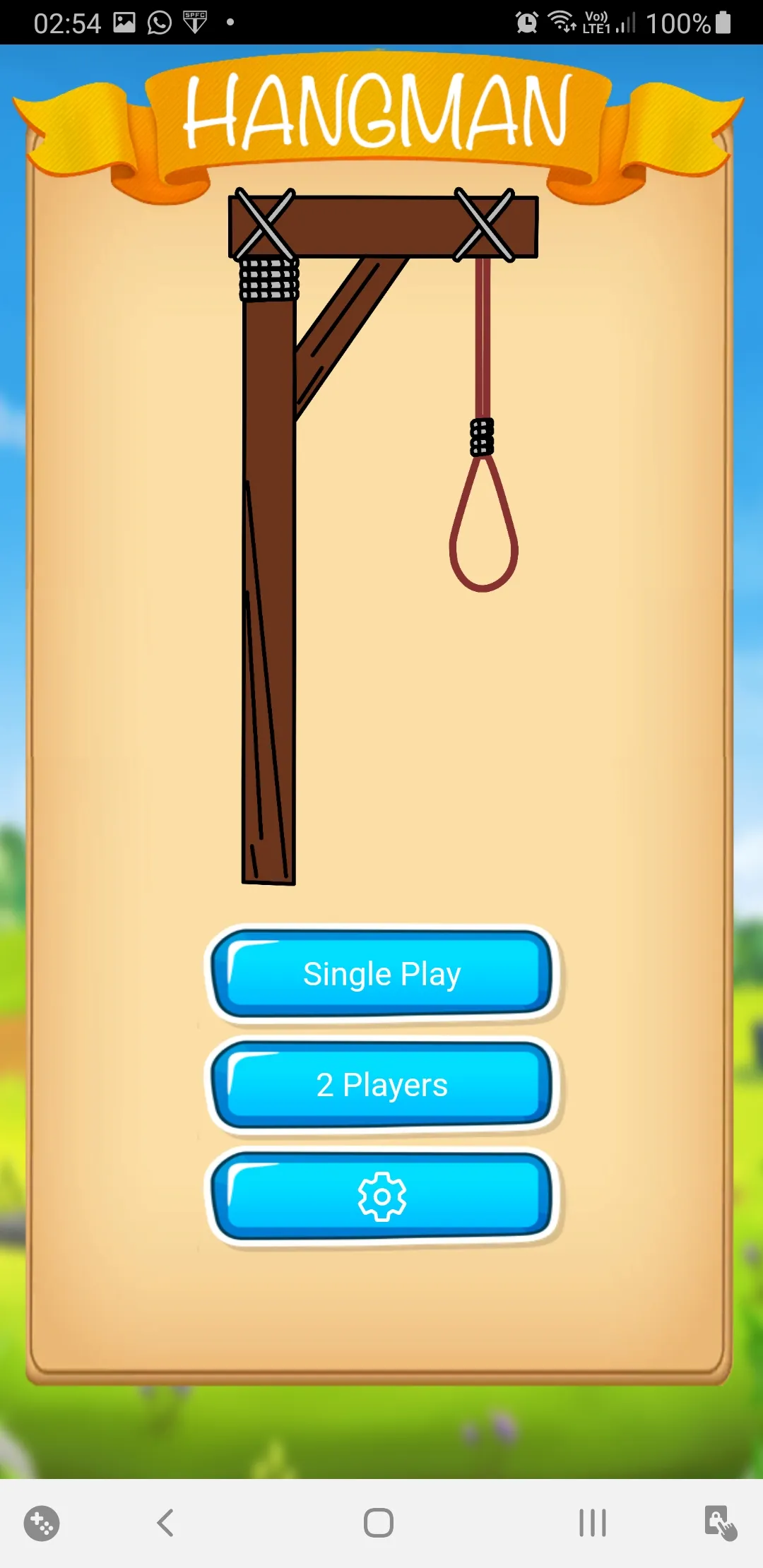 Hangman Multiplayer With Tips | Indus Appstore | Screenshot