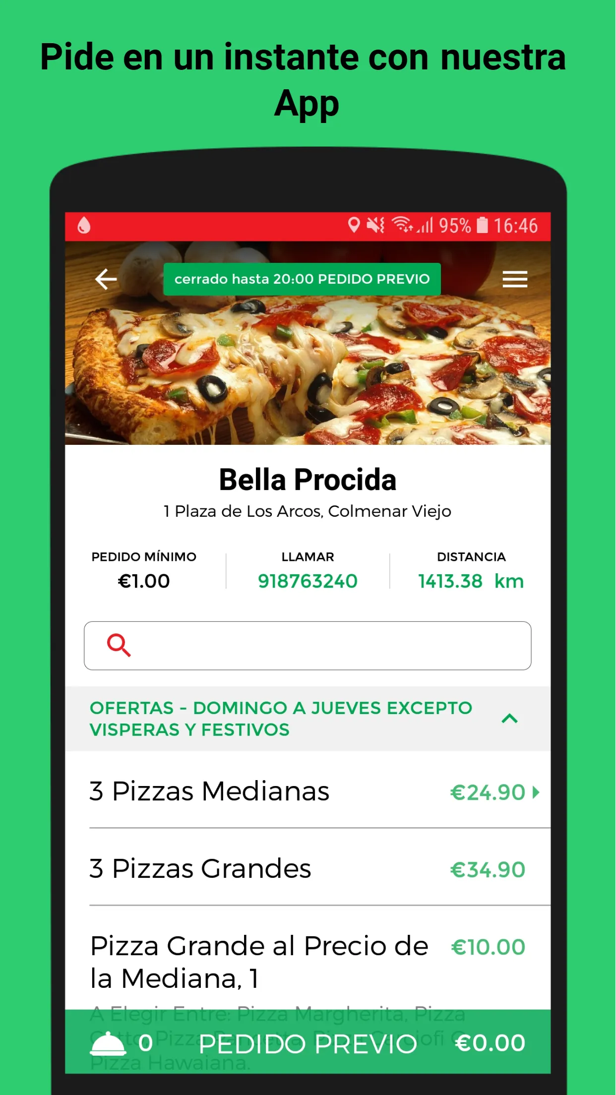 Pizzería Bella Procida | Indus Appstore | Screenshot