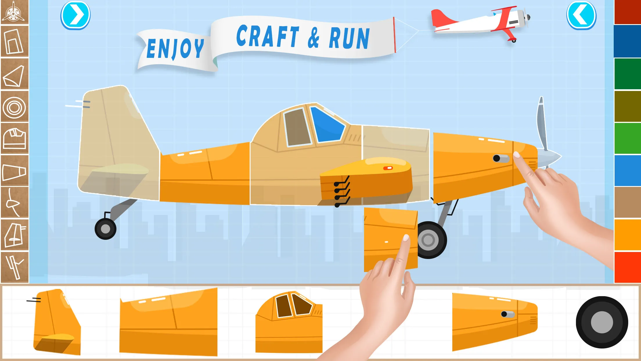 Craft And Run Airplane | Indus Appstore | Screenshot