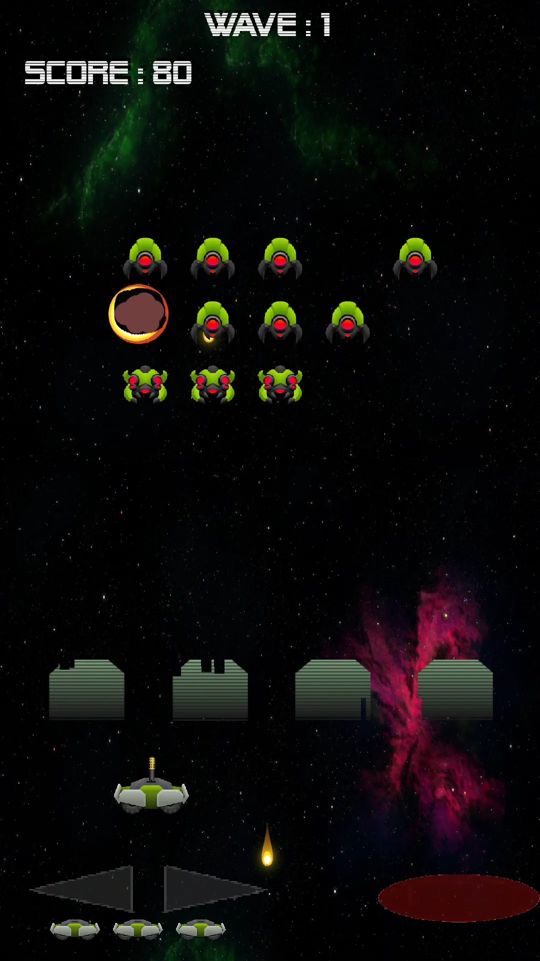 Invaders Deluxe | Indus Appstore | Screenshot