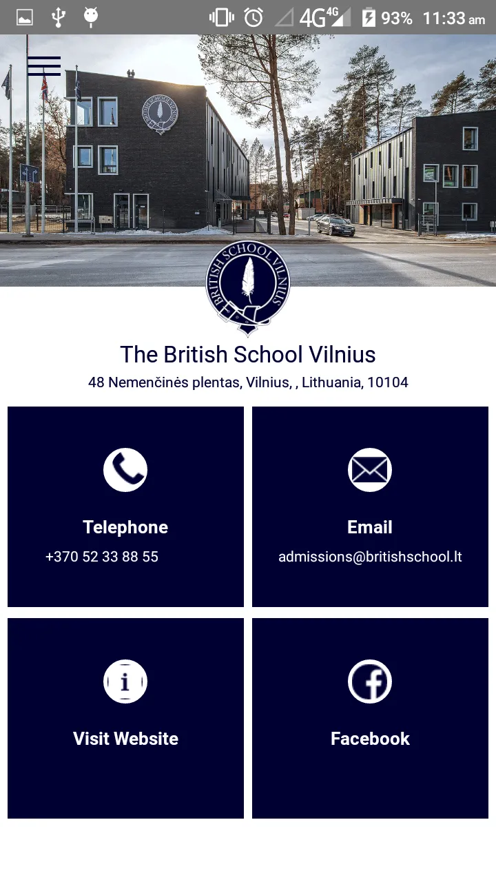 British School Vilnius | Indus Appstore | Screenshot