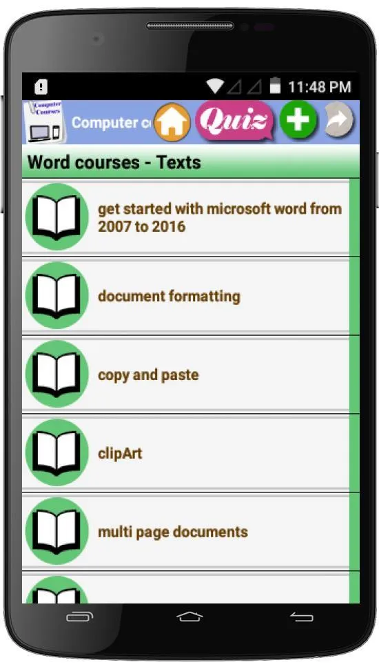 Computer  Courses | Indus Appstore | Screenshot