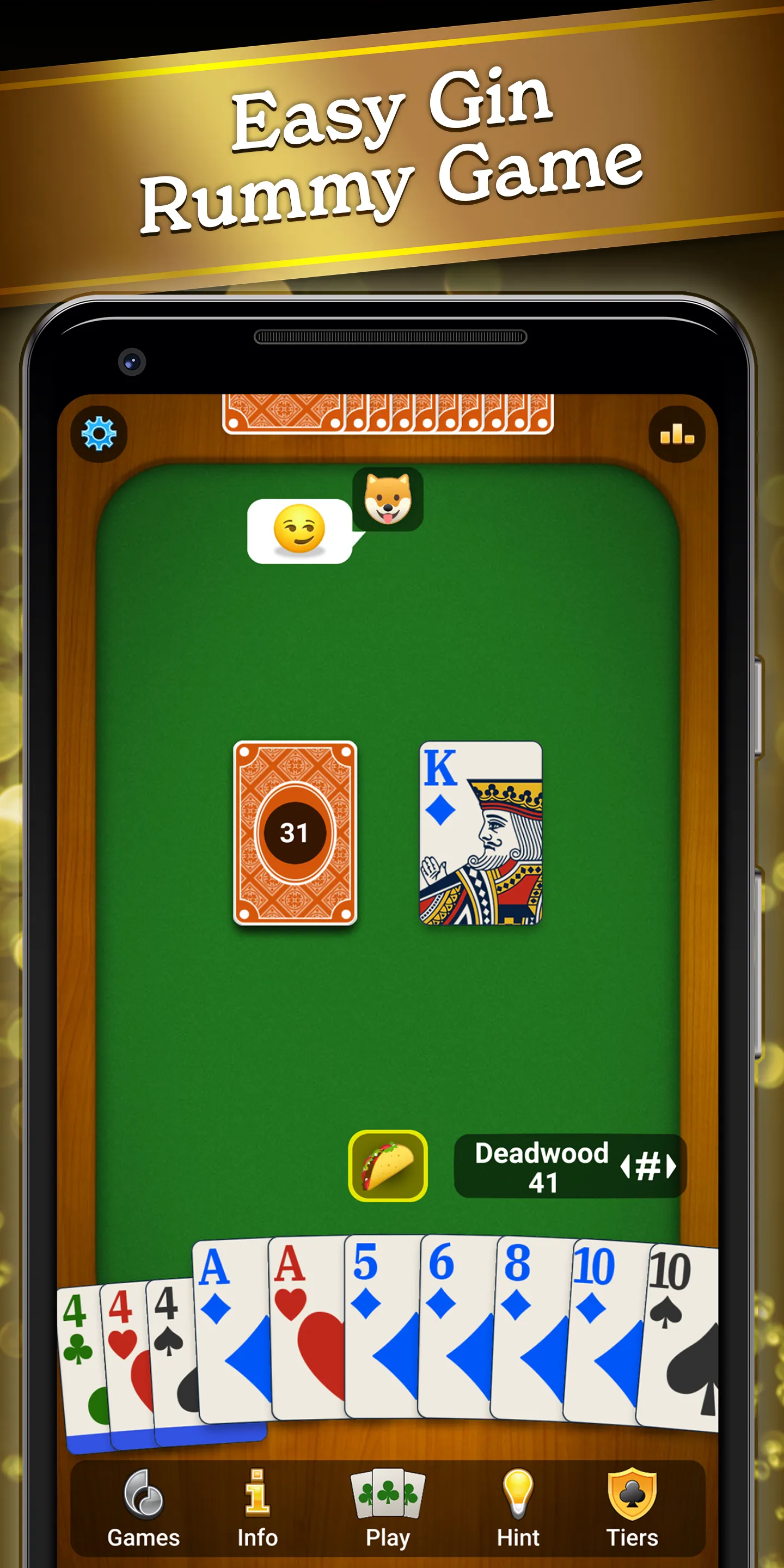 Gin Rummy Classic | Indus Appstore | Screenshot