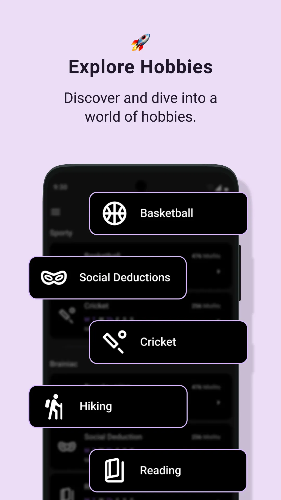 Misfits: Hobbies & Friends IRL | Indus Appstore | Screenshot