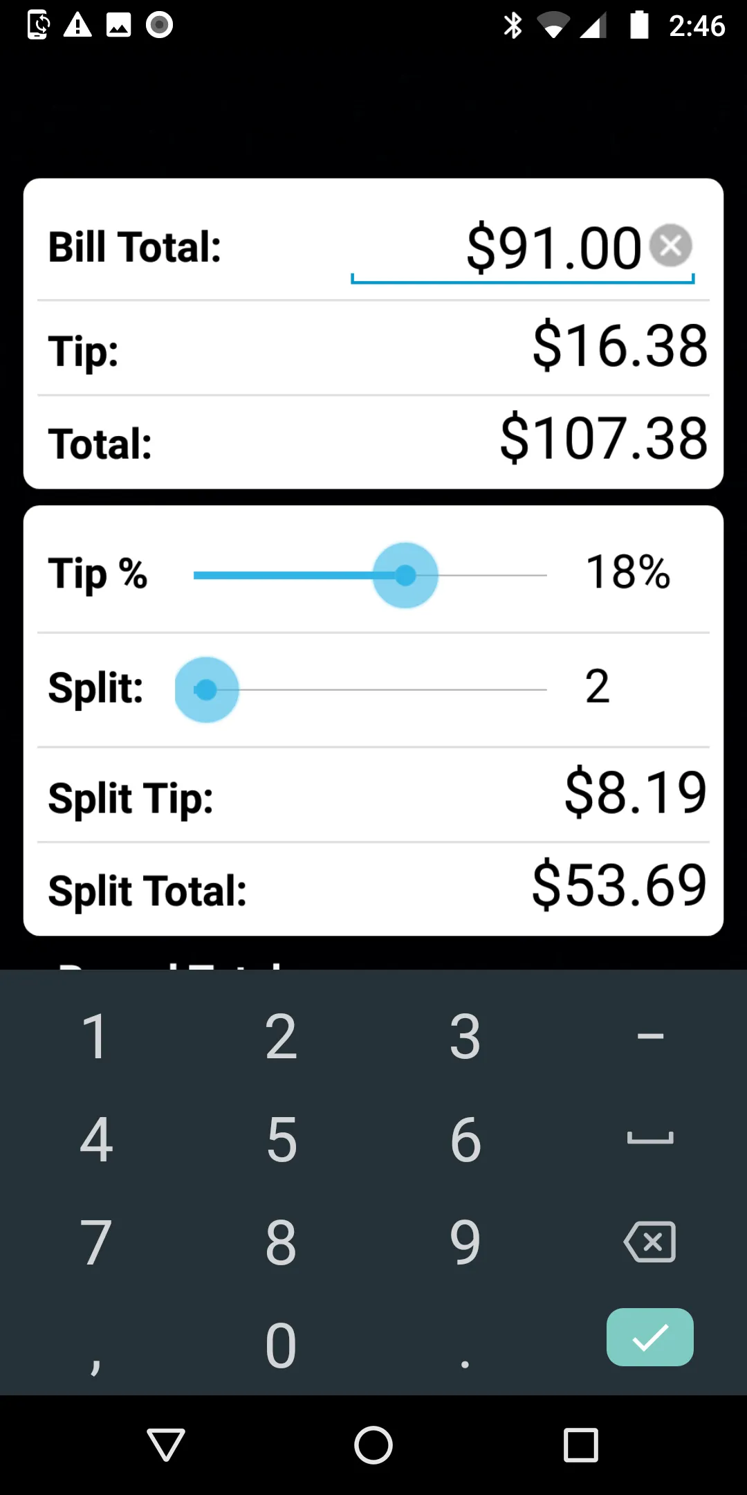 Tip Calculator | Indus Appstore | Screenshot