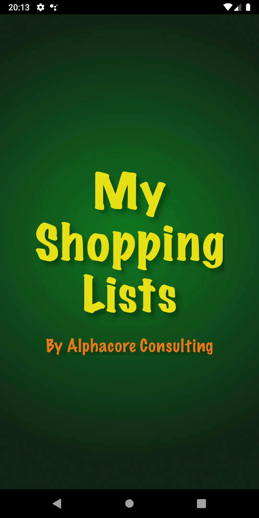 My Shopping Lists | Indus Appstore | Screenshot