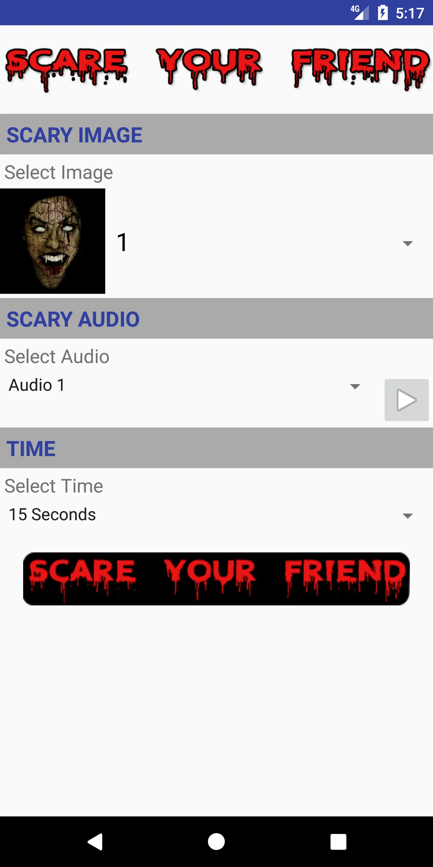 Scary Prank App | Indus Appstore | Screenshot