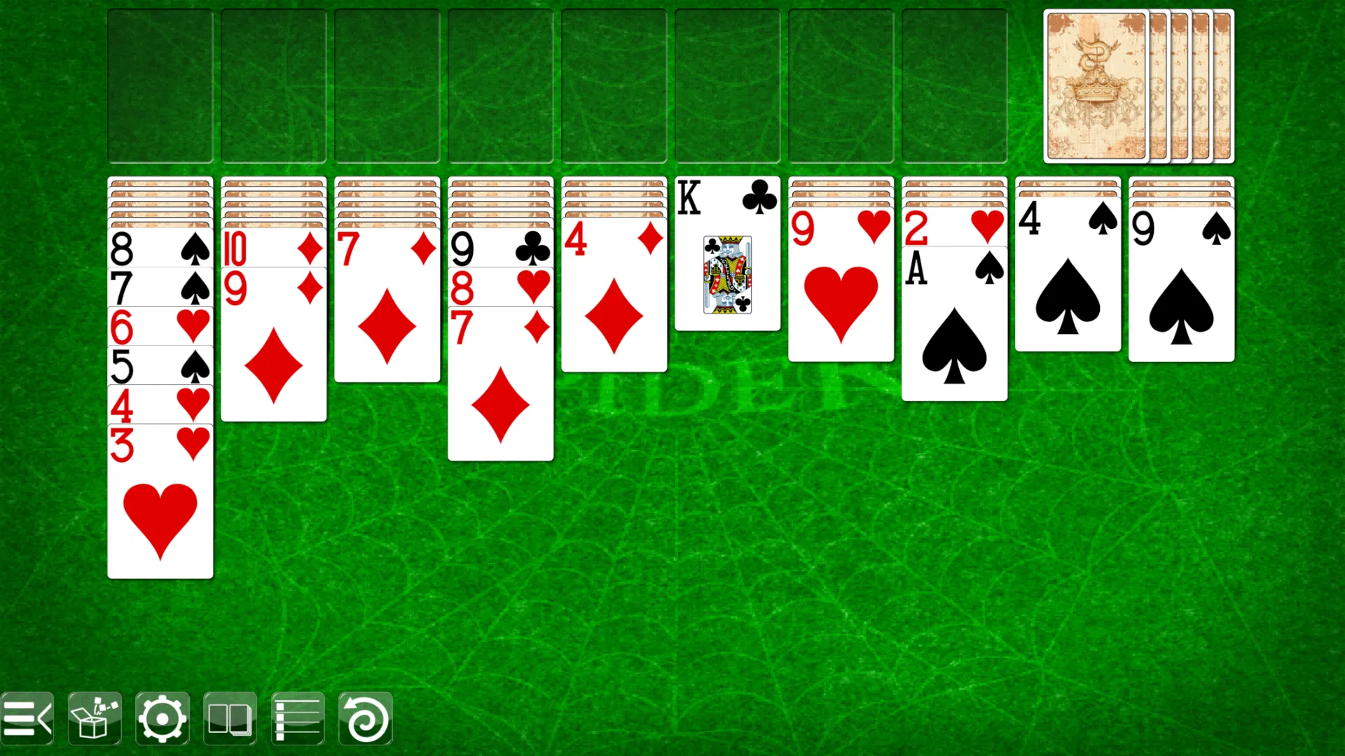 Spider Solitaire | Indus Appstore | Screenshot