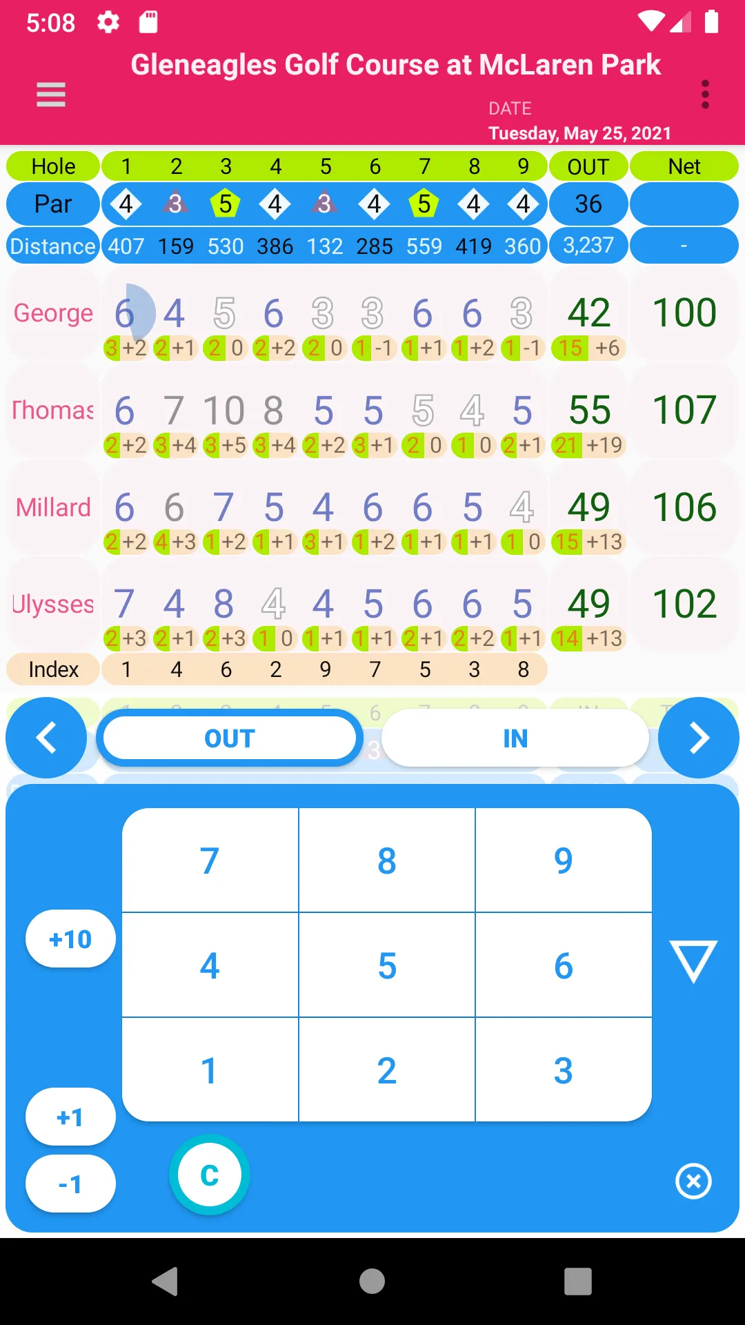 Golf Score - Golfine | Indus Appstore | Screenshot