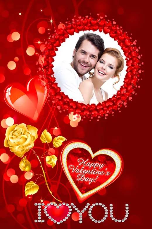 Valentine's Day Photo Frame 20 | Indus Appstore | Screenshot