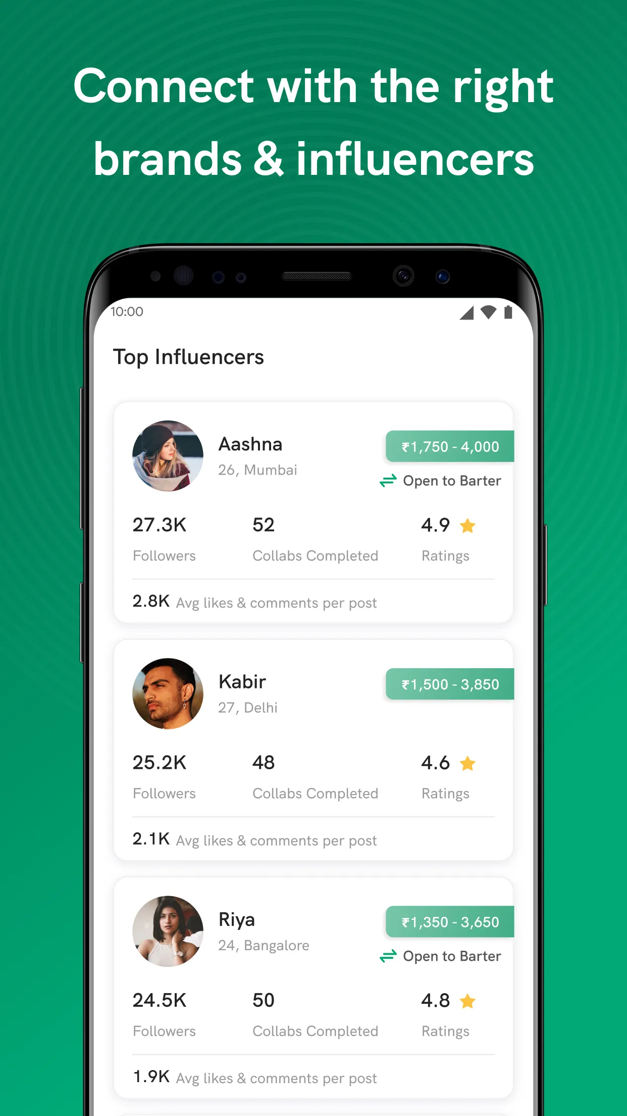 Infleek - Influencer Marketing | Indus Appstore | Screenshot