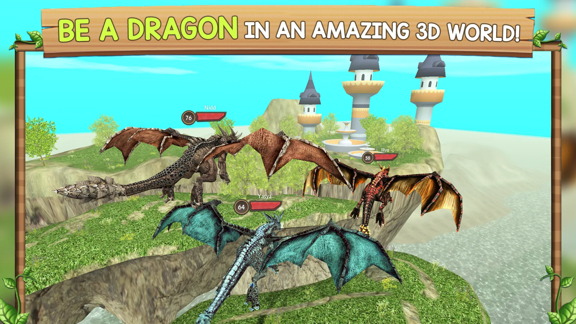 Dragon Sim Online: Be A Dragon | Indus Appstore | Screenshot