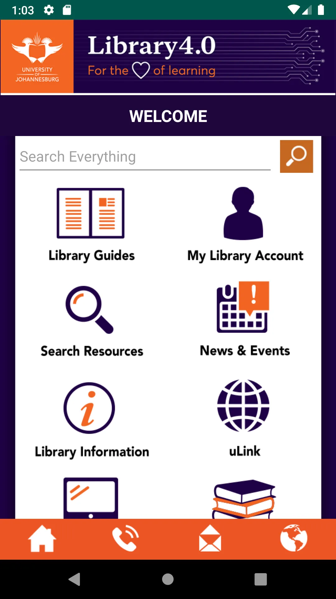 UJ Library | Indus Appstore | Screenshot