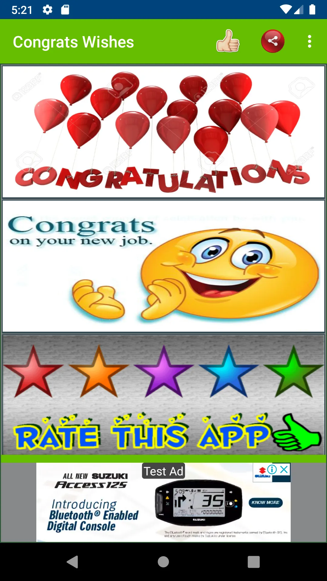 Congratulations Wishes Images | Indus Appstore | Screenshot