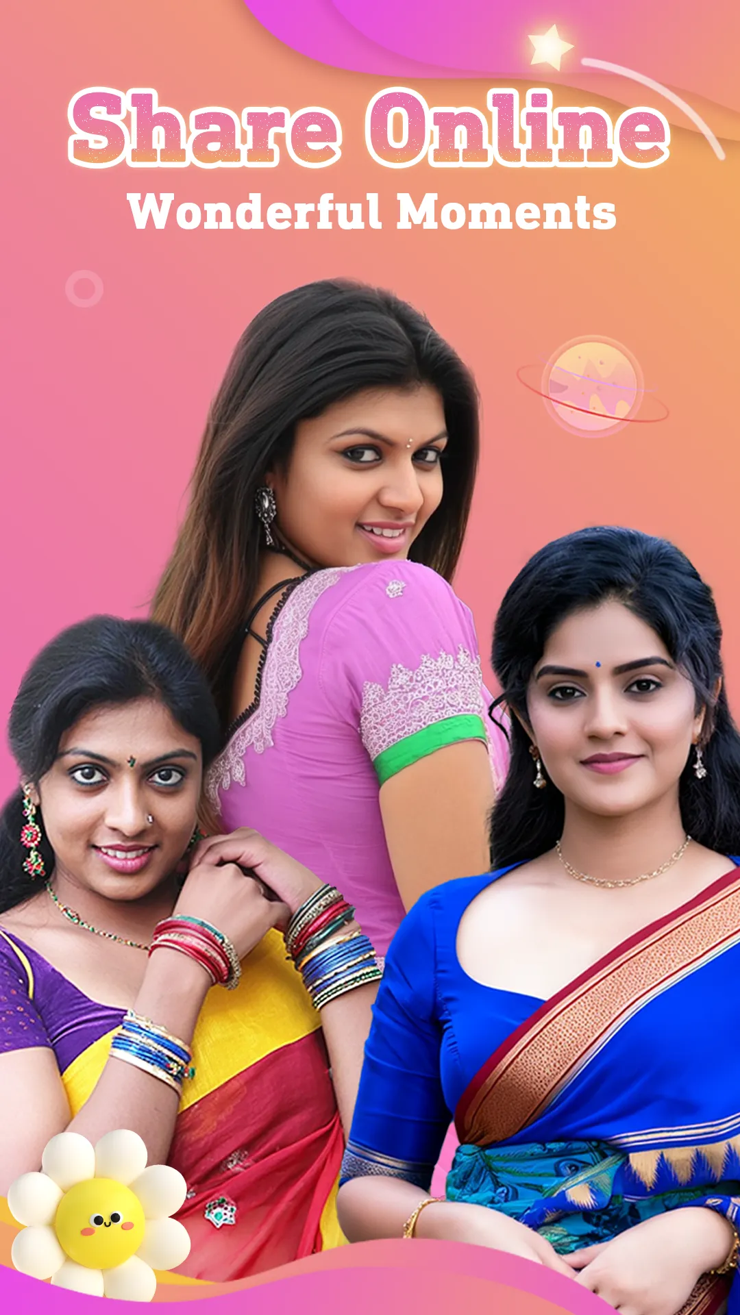 Amigas U: Share & Express | Indus Appstore | Screenshot