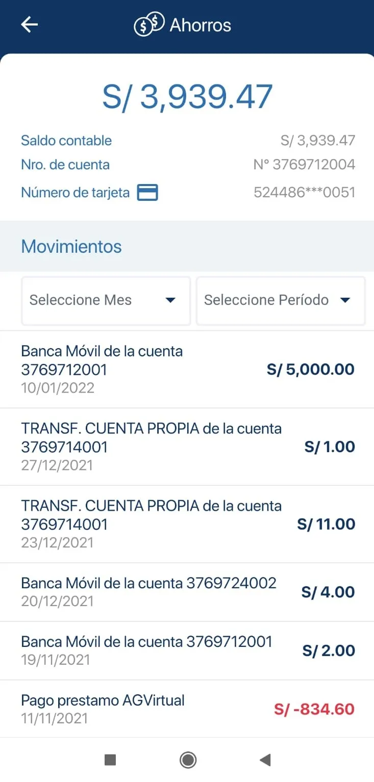 Cooperativa Pacífico Móvil | Indus Appstore | Screenshot