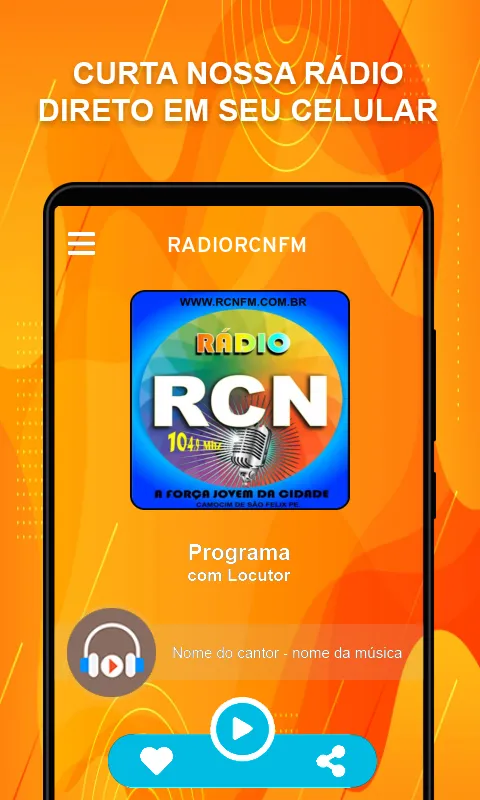 RadiorcnFM | Indus Appstore | Screenshot