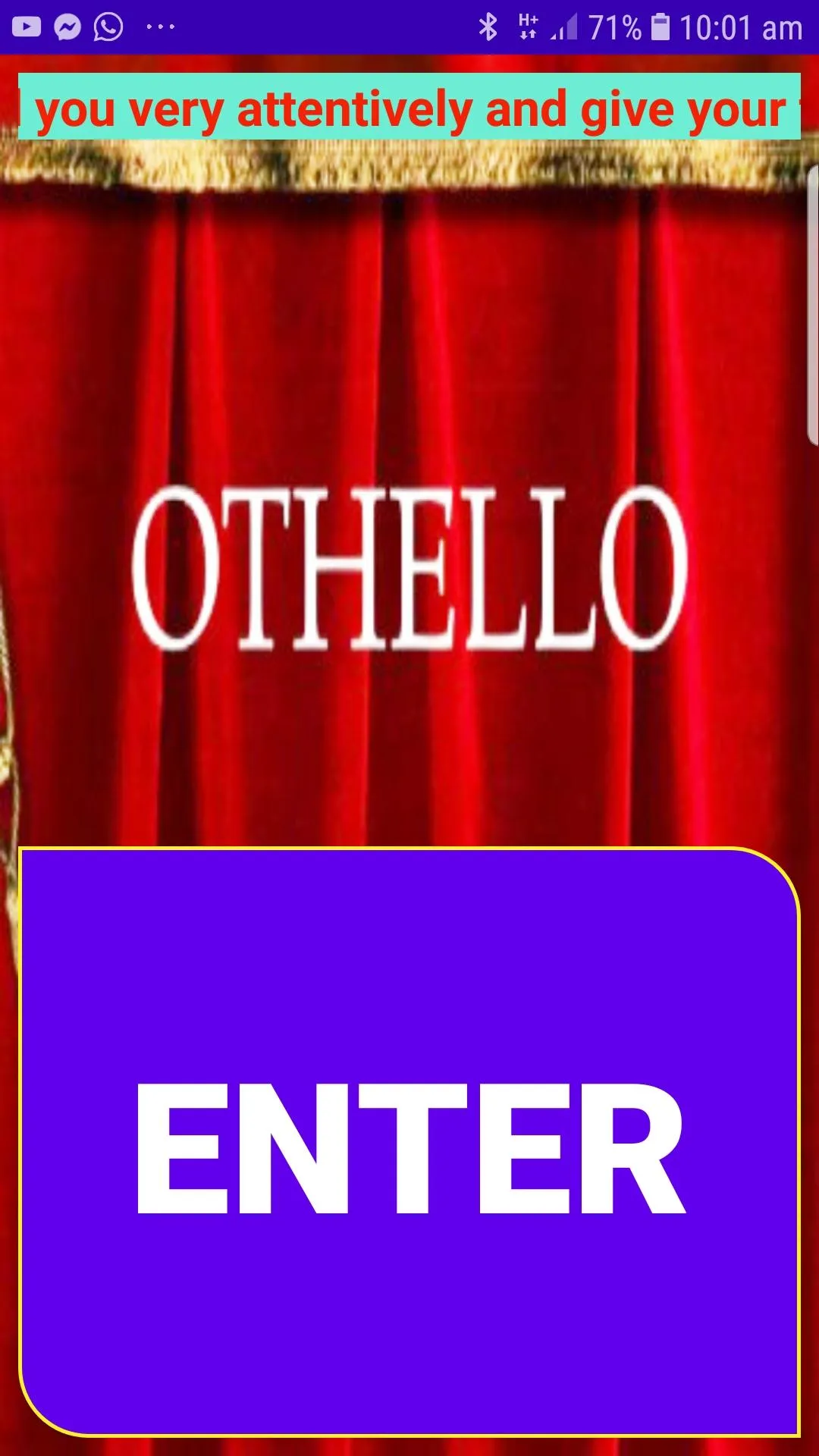 Othello Drama (ওথেলো নাটক) | Indus Appstore | Screenshot