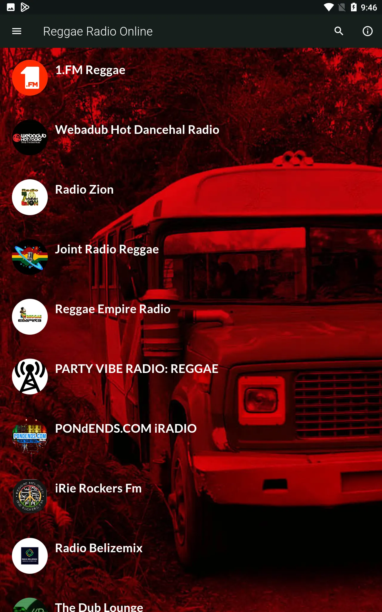 Reggae Radio Online | Indus Appstore | Screenshot