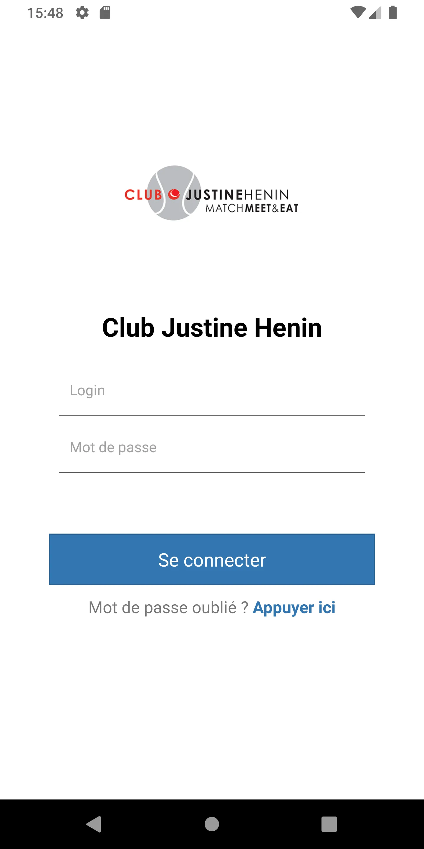 Club Justine Henin | Indus Appstore | Screenshot