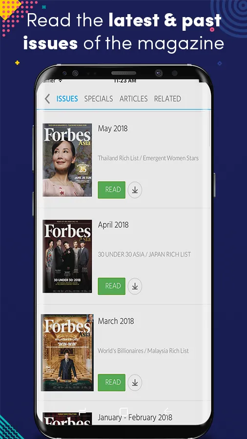 Forbes Asia | Indus Appstore | Screenshot