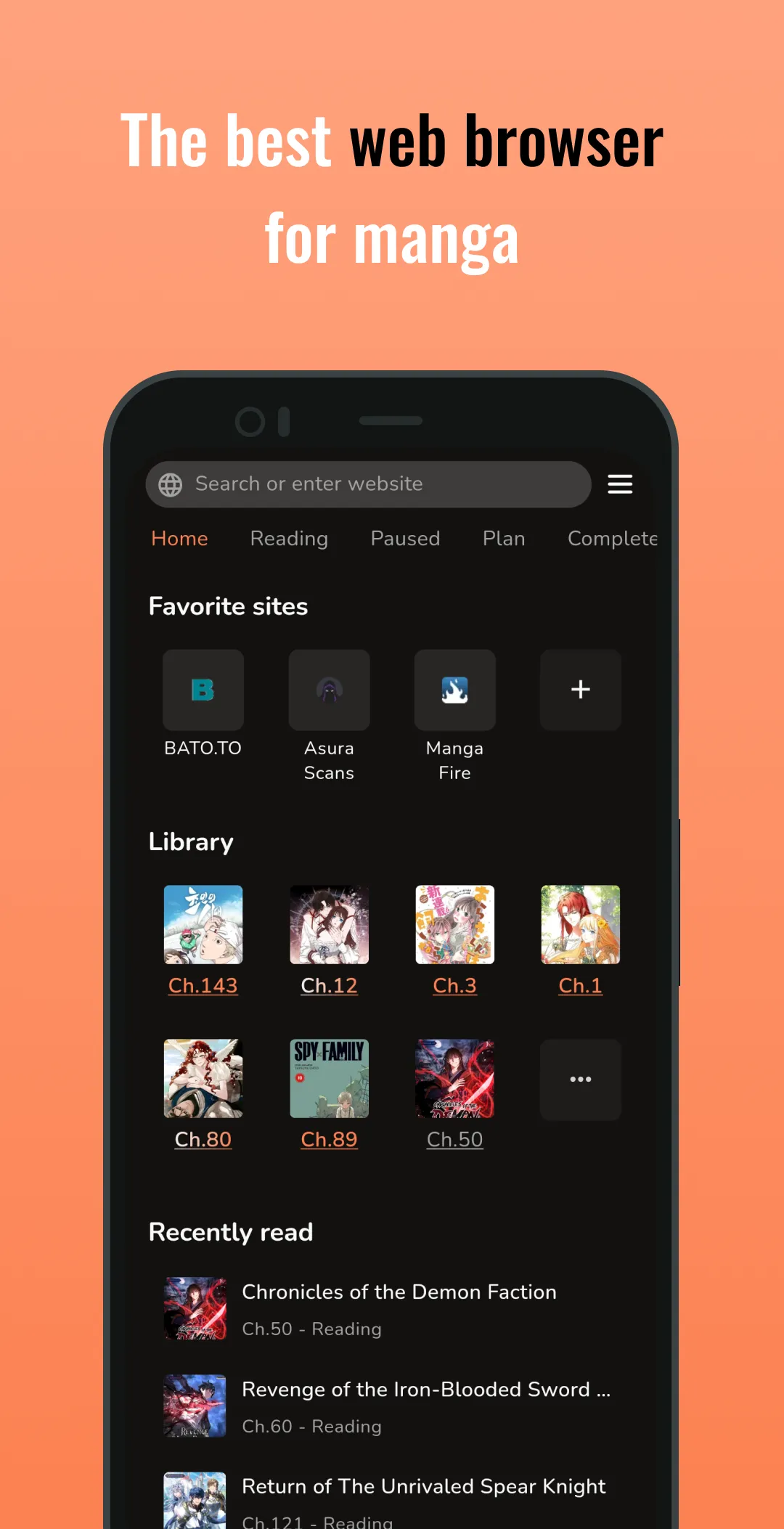 MangaPin - Web Browser | Indus Appstore | Screenshot