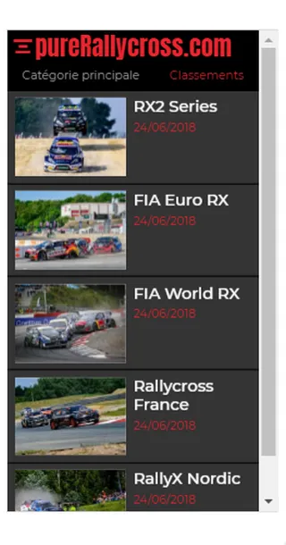 pureRallycross.com | Indus Appstore | Screenshot