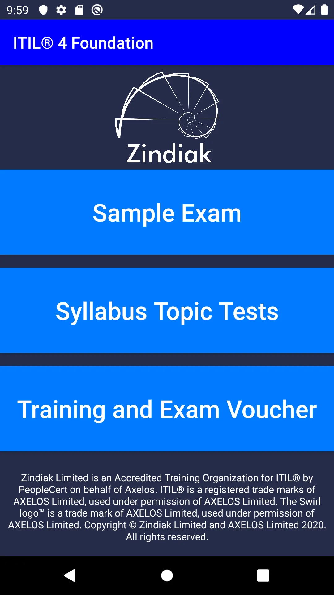 ITIL® 4 Foundation Exam Prep | Indus Appstore | Screenshot