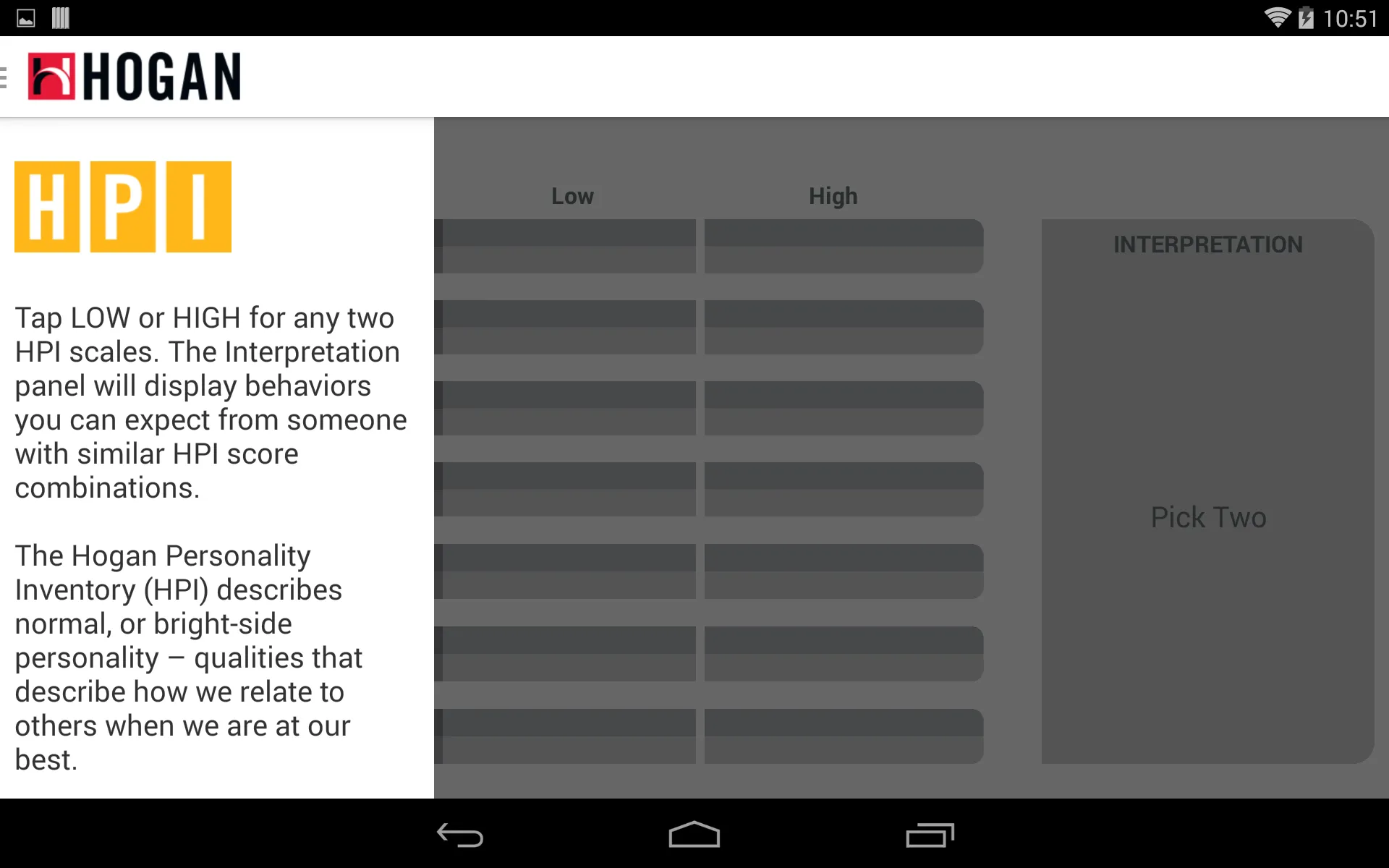 Hogan Pick 2 HPI | Indus Appstore | Screenshot