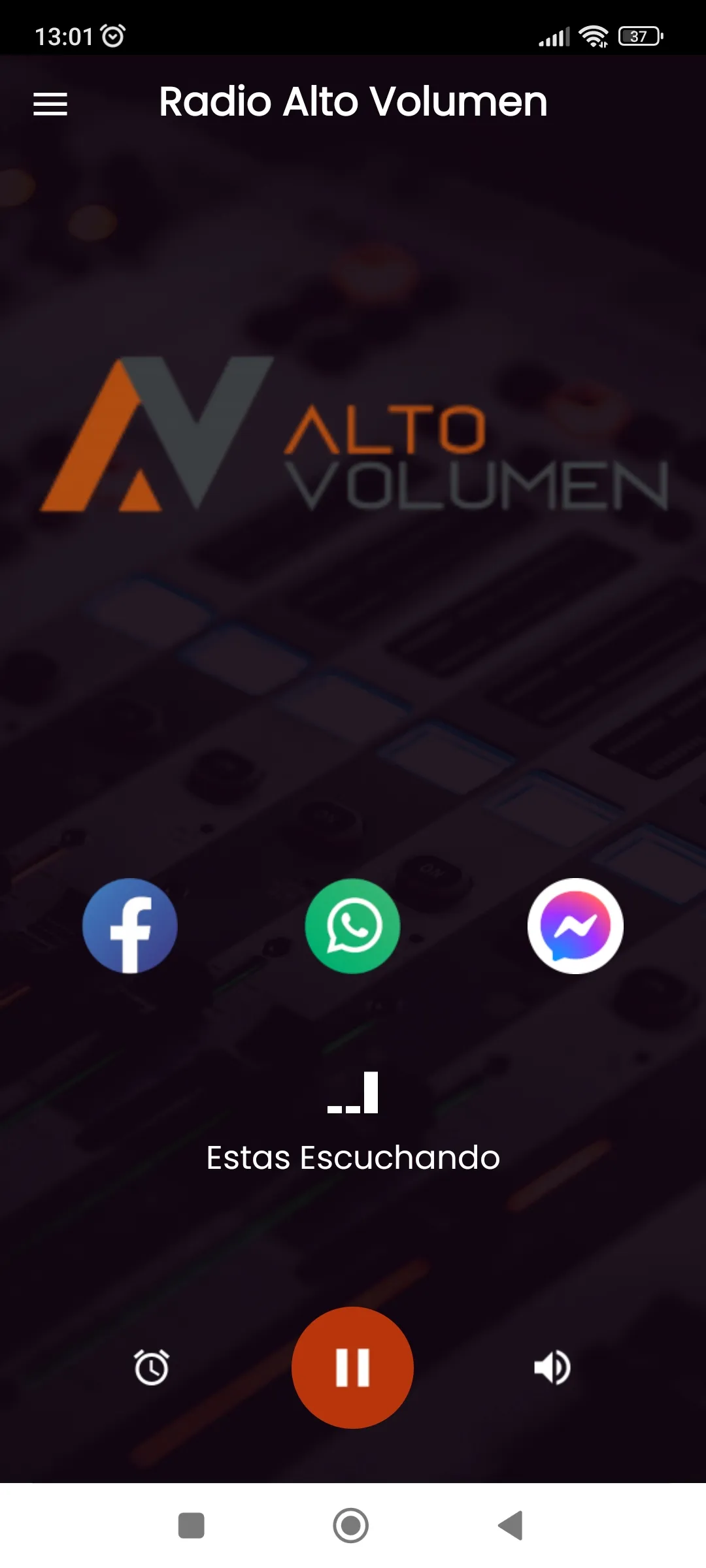 Radio Alto Volumen - Paraguay | Indus Appstore | Screenshot