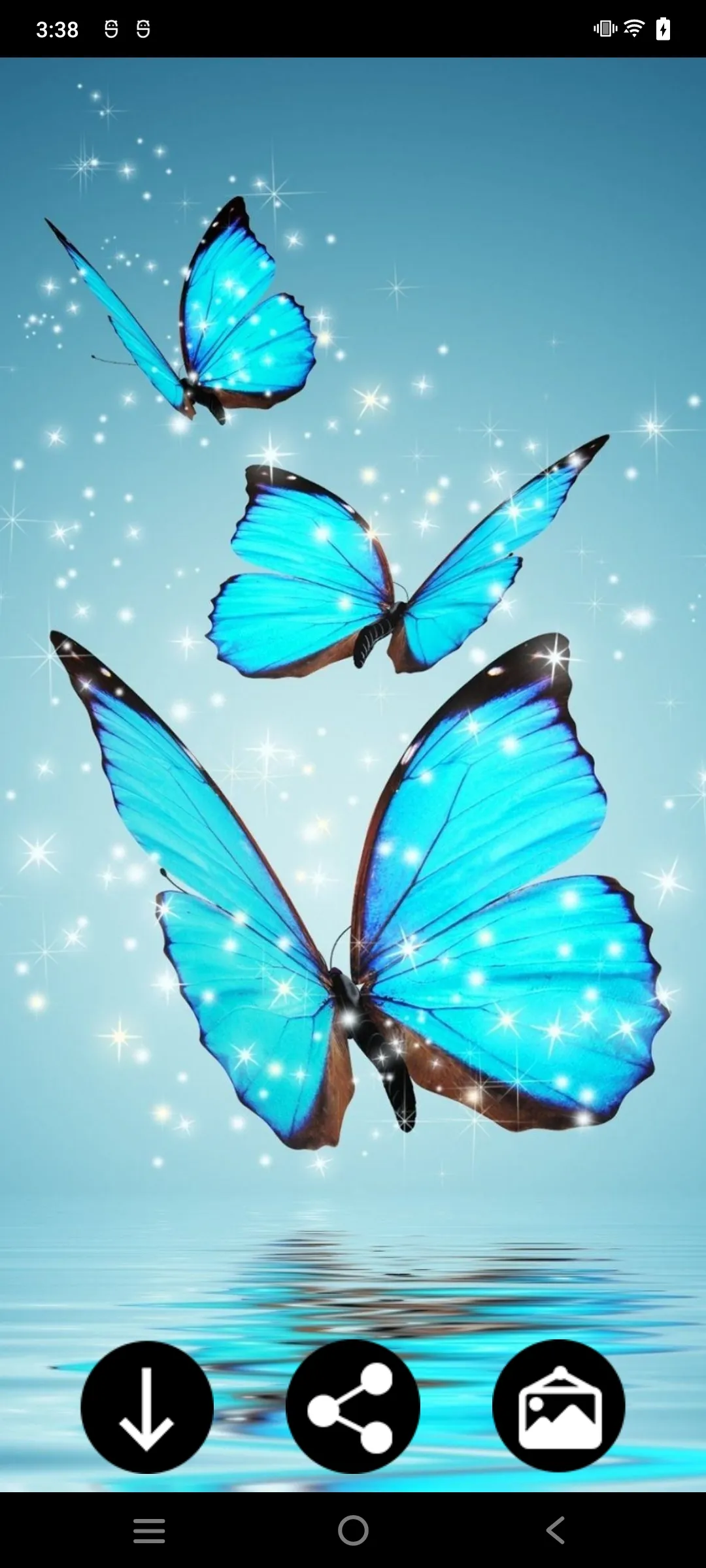 Neon Butterfly Wallpapers | Indus Appstore | Screenshot