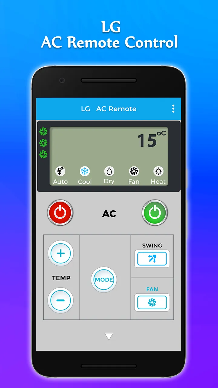 LG  AC Remote Control | Indus Appstore | Screenshot